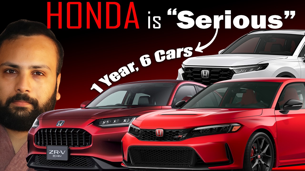 Has Honda Finally Become Serious About INDIA? 6 New Cars in 2026! Civic...