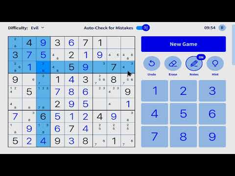 SUDOKU EVIL THIEP 128 With "The 4-Cell Rule"