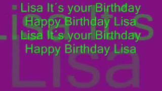 Michael Jackson Happy Birthday Lisa Lyrics