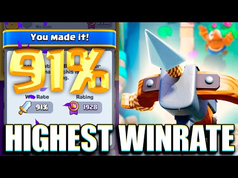 BEST X-BOW WINRATE TO EVER EXIST 🤩 - Clash Royale
