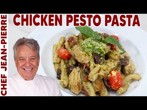How to Make Chicken Pesto Pasta in Minutes! | Chef Jean-Pierre