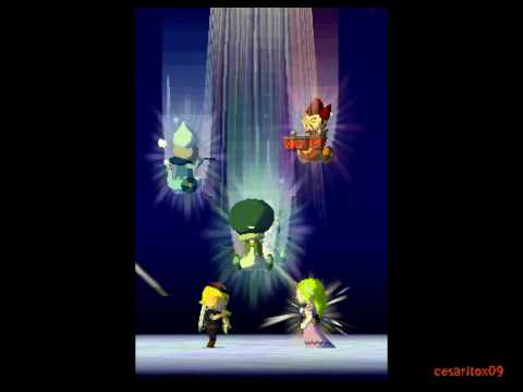 The Legend of Zelda Spirit Tracks Walkthrough -Final Boss:Malladus, The Demon King; Ending- Part 56