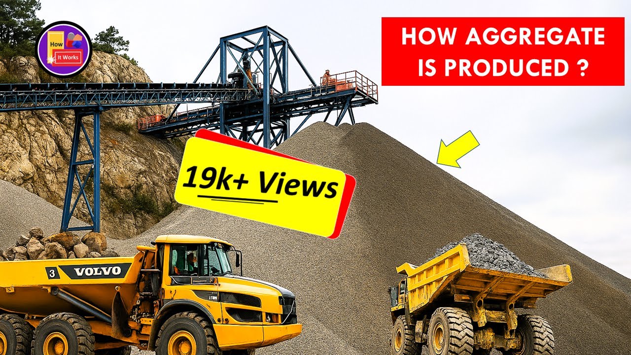 How construction Aggregate is produced | Aggregate