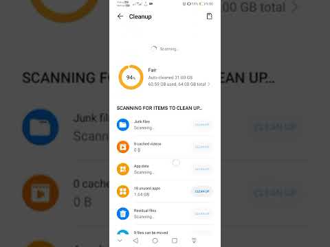 How to junk files clean huawei y6p