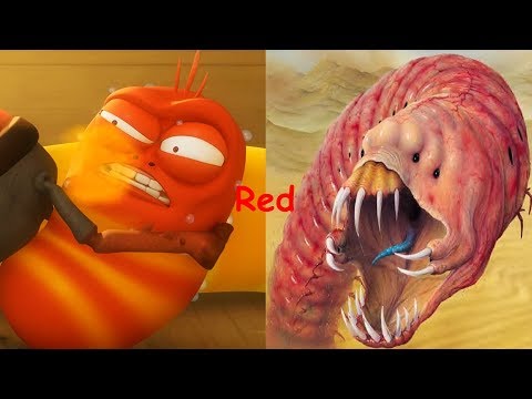 Larva As Monsters | Larva in REAL LIFE | Angry Birds In Real Life