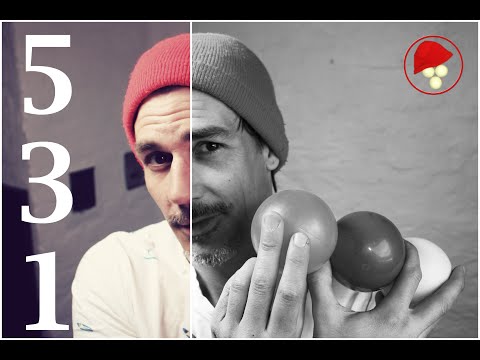 531  jonglieren lernen | Drei Ball Jonglage Tutorial