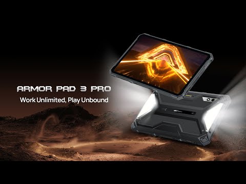 Introducing Ulefone Armor Pad 3 Pro - 33280mAh Battery Flagship Rugged Tablet!