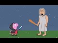 Granny Is After Peppa Pig l Granny And Peppa Pig Funny Horror Animation