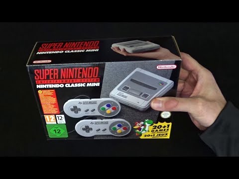 M! Games Unboxing - SNES Mini