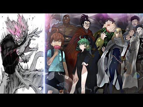 Гароу против героев S класса // Ванпанчмен // Onepunchman веб-комикс #1