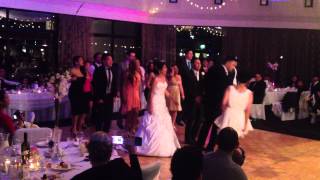 C2 &amp; JJ&#39;s Wedding Flash Mob to Beyonce &quot;Move your body&quot;!!