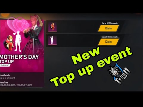 FREEFIRE NEW EVENT MOTHER'S DAY TOP UP EVENT FULL DETAILS