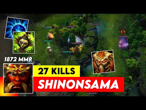 HON REBORN Monkey King Gameplay - SHINONSAMA - 1872 MMR