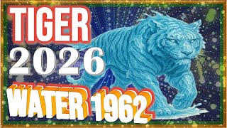 ✪ Tiger Horoscope 2026 |➤| Water Tiger 1962 | February 5, 1962 to January 24, 1963