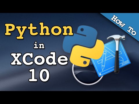 Run Python Code in XCode 10! (2018)