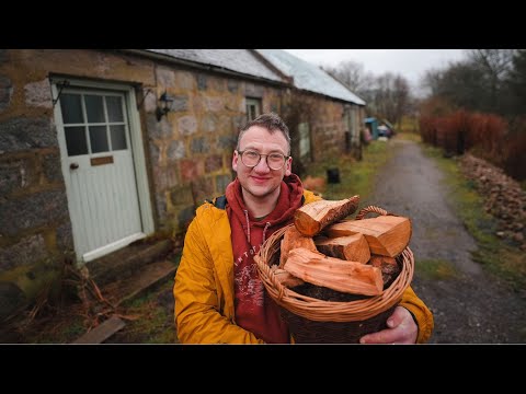 Rebuilding the Fireplace in My Old Cottage