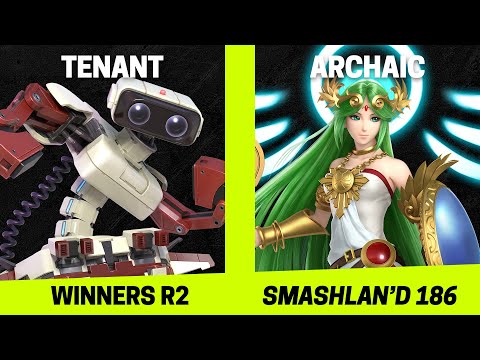 SmashLAN'd 186 Winners R2 - Tenant (R.O.B.) vs Archaic (Palutena) - SSBU Tournament