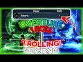 TROLLING WITH OVERTURE HISTORY AND OVERTURE IN 1 ROLL! | Sol's RNG