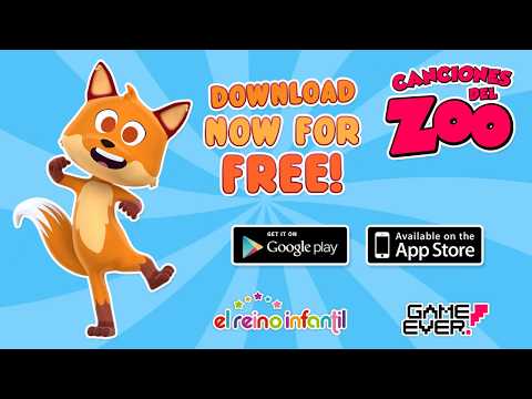 The Fox - Games for kids of Zoo Animals Video
