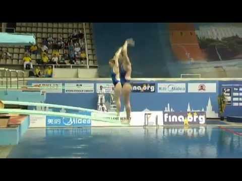FINA Diving World Series Springboard 3m Women Sync  Moscow 2012