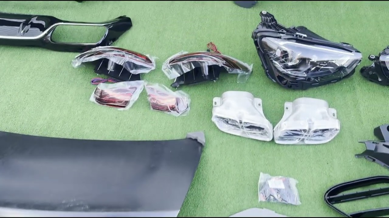 Mercedes E-сlass W213 2016-2023 рр. Комплект рестайлінгу в AMG E63 2024 року Video 3