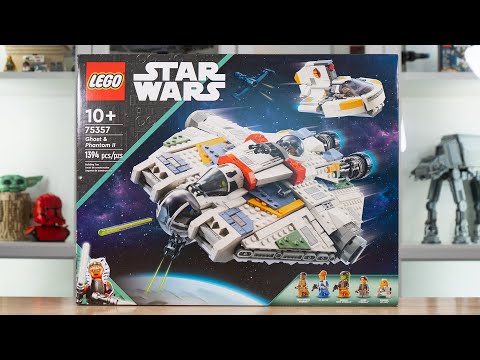 LEGO Star Wars 75357 GHOST & PHANTOM II Review! (2023)