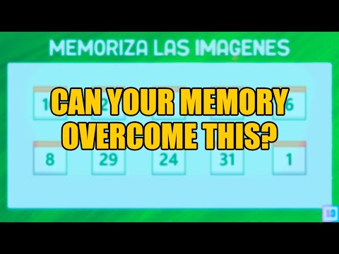 The most difficult memory test - 12 Tests that will be impossible for you not to fail