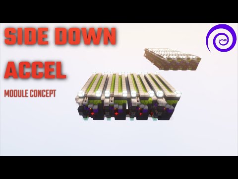 Concept of Side Down accel - General Mobfarm  - Froxxen -  Voidcraft smp