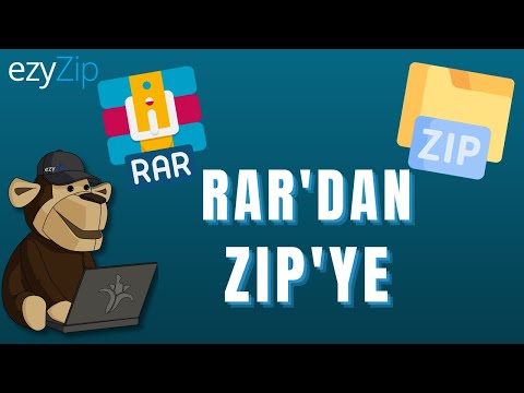 RAR'ı Çevrimiçi Olarak ZIP'e Nasıl Dönüştürülür!