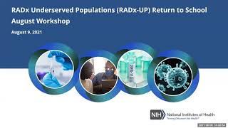RADx-UP Return to School Phase I and Phase II Awardee Workshop video