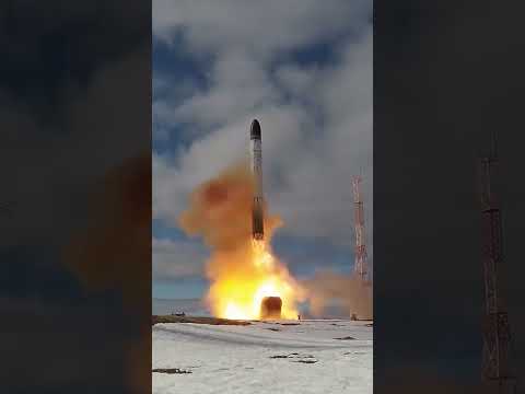 ядерная Сармат МБР☢ проверочный пуск