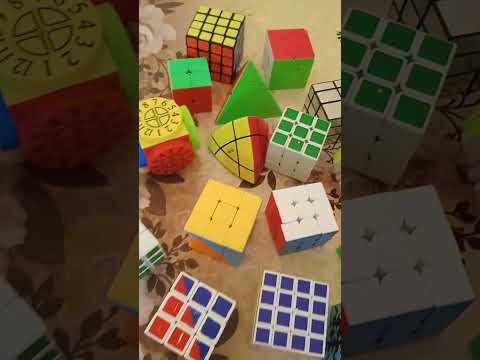 Вся моя коллекция кубиков рубика #shorts