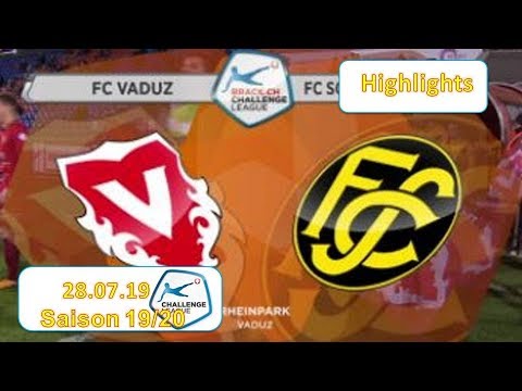 Highlights: Fc Vaduz vs Fc Schaffhausen (28.07.19