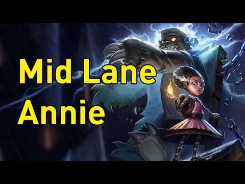 ♥ League of Legends - FrankenTibbers Annie Mid Lane