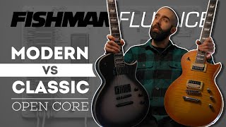 Video thumbnail for Fishman Fluence MODERN VS CLASSIC Open Core Shootout | ROCK & METAL Humbucker Demo 2023 by Gabriel Moreira