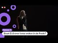 S10 voor het eerst op podium Songfestival