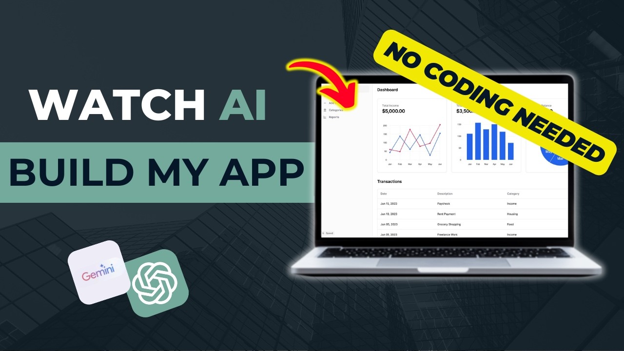 Build an App using ChatGPT | No Code required
