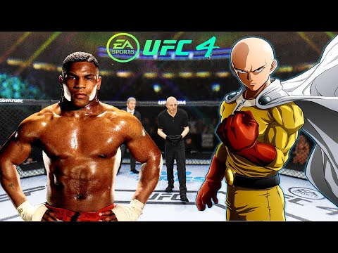 UFC 4 l Mike Tyson vs. One Punch Man (EA SPORTS UFC 4) mma wwe