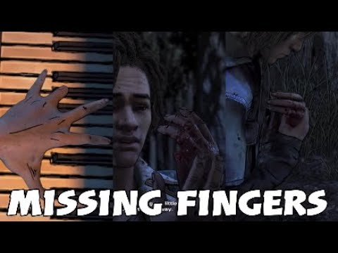 The Walking Dead The final season: Clementine, Louis and Violet have cut off fingers