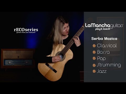 Демонстрация звучания классической гитары LaMancha Serba Maciza
