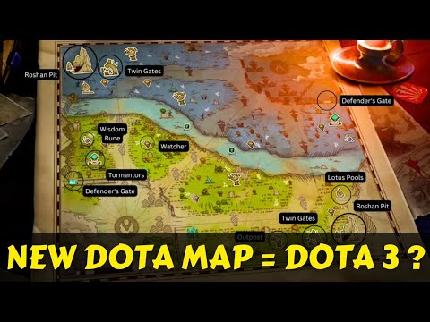 NEW DOTA 2 MAP = DOTA 3 ? - 7.33 Patch