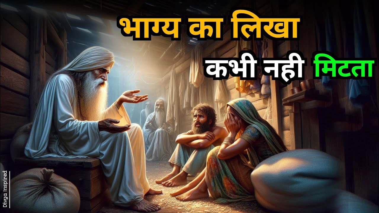 भाग्य का लिखा कभी नहीं मिटता है | Buddhist Story on Karma or fate bigger | Buddha Story