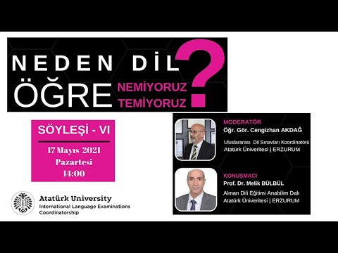 Neden Dil Öğrenemiyoruz / Öğretemiyoruz? - VI (Almanca)