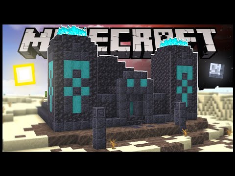 NOVA PIRÂMIDE DO NETHER NO MINECRAFT!! - Minecraft Irmandade #61