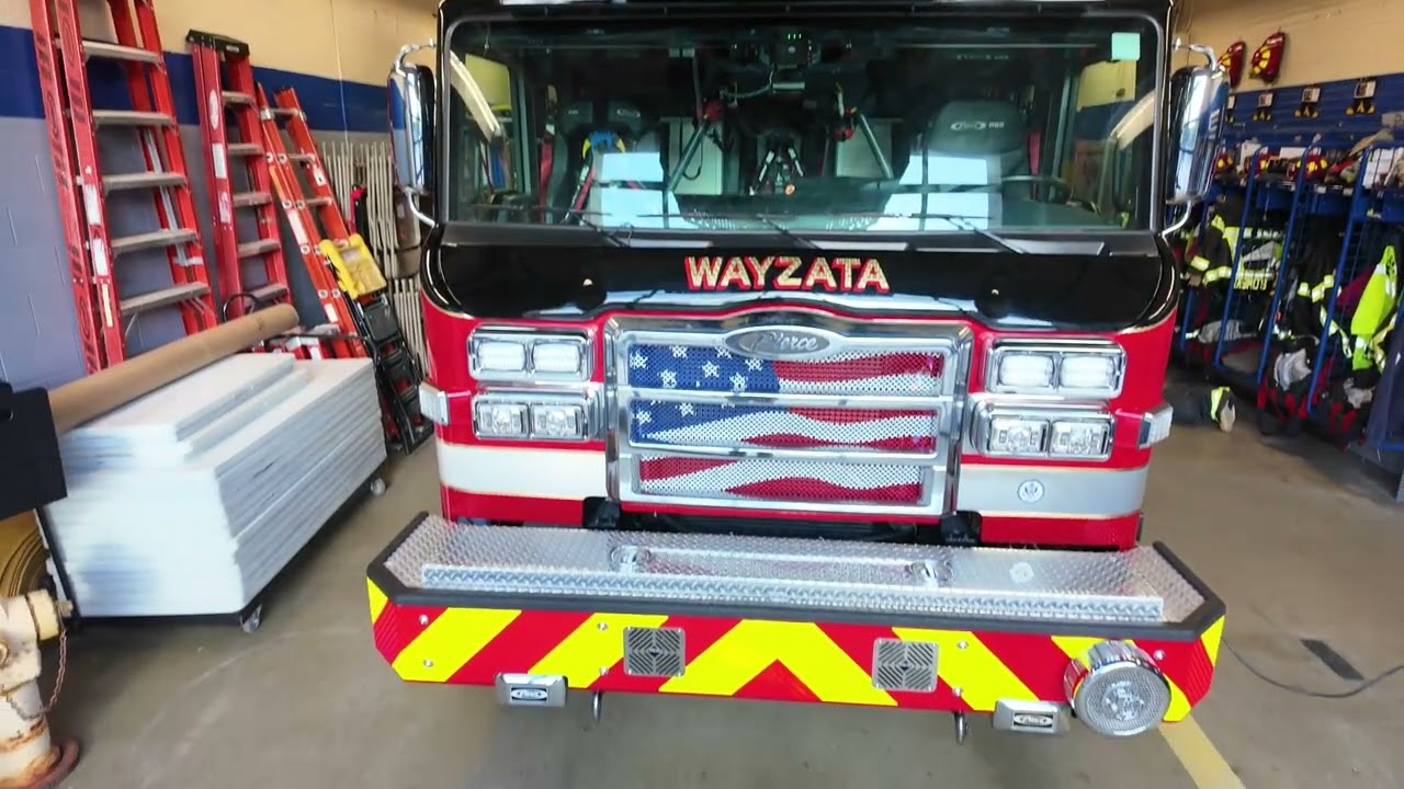 Wayzata Fire Department Welcomes a New Ladder Truck