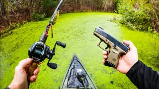 Fishing DANGEROUS Canals (SHOTS FIRED!!)