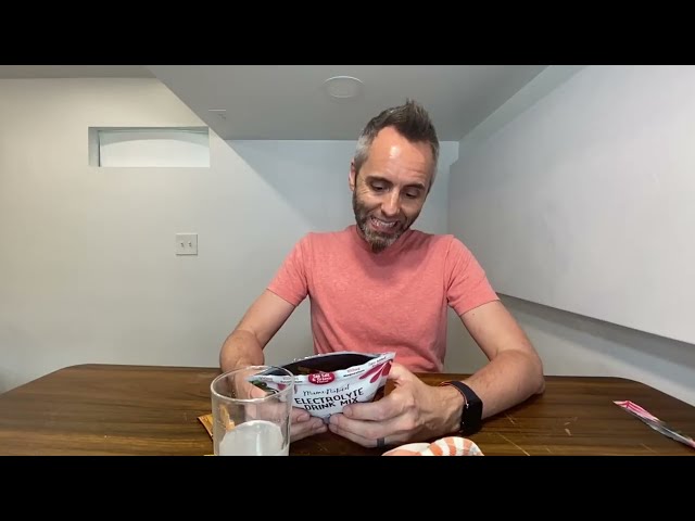 Best Electrolyte Powder for Muscle Cramps - product in use
