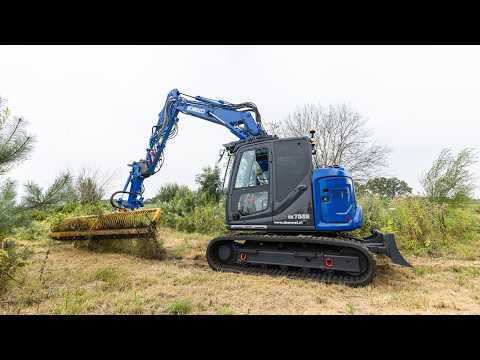 Kobelco SK75SR-7 2PB van Waterschap De Dommel