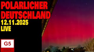 Polarlichter Deutschland - 12.11.2025 - Live