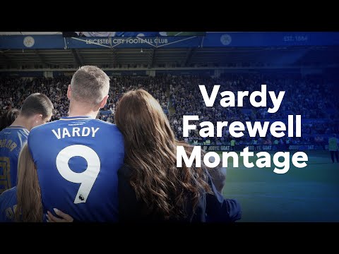 The GOAT's Farewell 🐐 💙 | Jamie Vardy's Final Montage